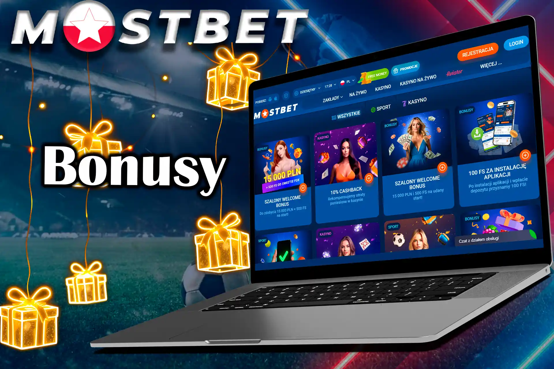 Mostbet oferuje wiele bonusów i promocji.